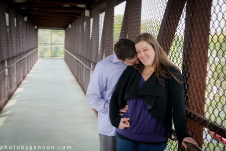 Photo by Gannon » Brittany & Stephen’s Marietta Square Engagement Session