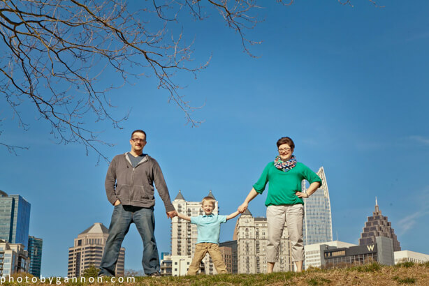 piedmont park family portraits